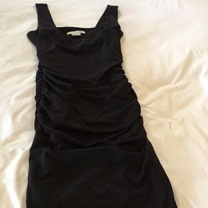Boden 2p sexy ruched dress. Lined.  Too low on me